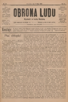 Obrona Ludu. R.12, 1909, nr 20