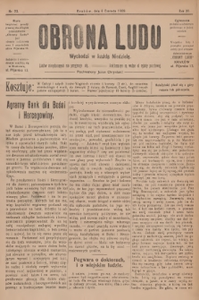 Obrona Ludu. R.12, 1909, nr 23