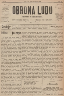 Obrona Ludu. R.12, 1909, nr 24