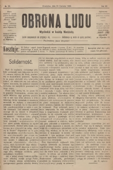 Obrona Ludu. R.12, 1909, nr 25