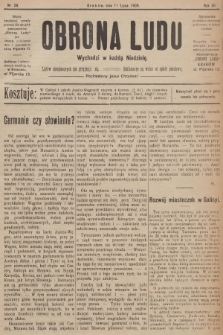 Obrona Ludu. R.12, 1909, nr 28