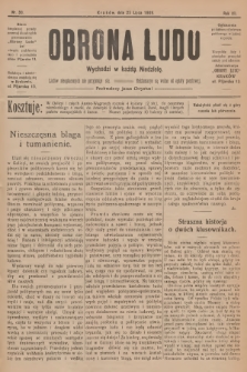 Obrona Ludu. R.12, 1909, nr 30