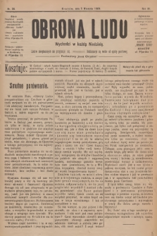Obrona Ludu. R.12, 1909, nr 36