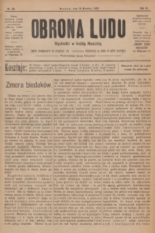 Obrona Ludu. R.12, 1909, nr 38