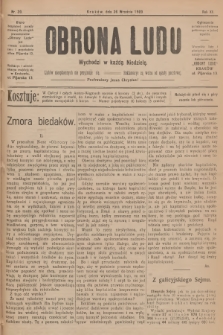 Obrona Ludu. R.12, 1909, nr 39