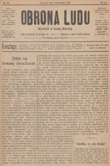 Obrona Ludu. R.12, 1909, nr 40