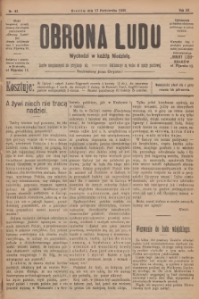 Obrona Ludu. R.12, 1909, nr 42