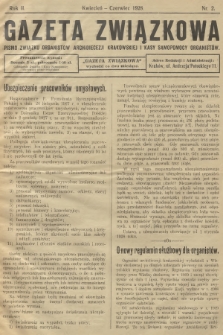 Gazeta Związkowa : pismo Związku Organistów Archidiecezji Krakowskiej i Kasy Samopomocy Organistów. R.2, 1928, nr 2