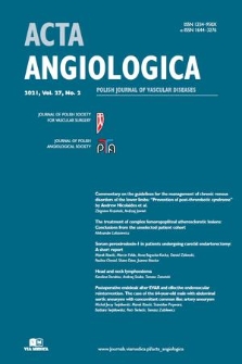 Acta Angiologica. Vol. 27, 2021, no. 2