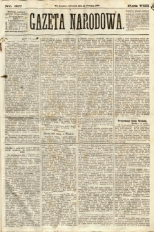 Gazeta Narodowa. 1869, nr 337