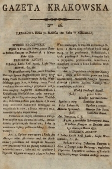 Gazeta Krakowska. 1811, nr 26
