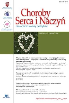 Choroby Serca i Naczyń : czasopismo lekarzy praktyków. T. 17, 2020, nr 2