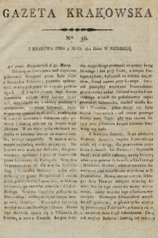 Gazeta Krakowska. 1811, nr 36