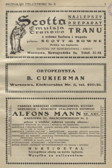 Przegląd Felczerski : oficjalny organ Centr. Związku Felczerów Rzeczypospolitej Polskiej. R.22, 1926, № 2