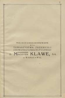 Przegląd Felczerski : oficjalny organ Centr. Związku Felczerów Rzeczypospolitej Polskiej. R.22, 1926, № 9 + dod.