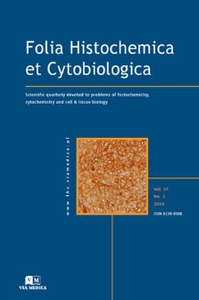 Folia Histochemica et Cytobiologica : scientific quarterly devoted to problems of histochemistry, cytochemistry and cell & tissue biology. Vol. 57, 2019, no. 3