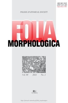 Folia Morphologica. Vol. 80, 2021, no. 2