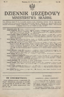 Dziennik Urzędowy Ministerstwa Skarbu. 1921, nr 32