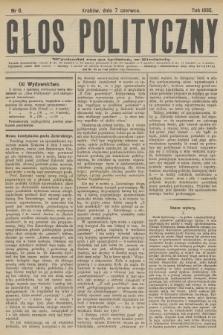 Głos Polityczny. R.1, 1885, nr 6