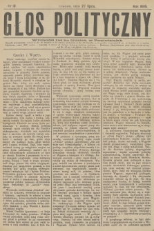 Głos Polityczny. R.1, 1885, nr 13
