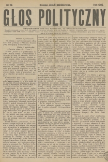 Głos Polityczny. R.1, 1885, nr 23