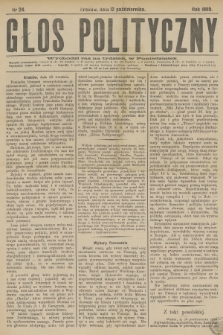 Głos Polityczny. R.1, 1885, nr 24