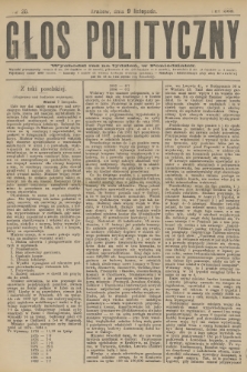Głos Polityczny. R.1, 1885, nr 28