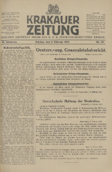 Krakauer Zeitung : zugleich amtliches Organ des K. U. K. Festungs-Kommandos. 1917, nr 40