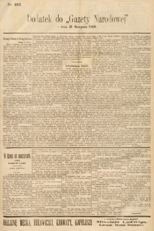Gazeta Narodowa. 1901, nr 222