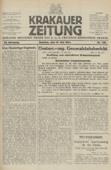 Krakauer Zeitung : zugleich amtliches Organ des K. U. K. Festungs-Kommandos. 1917, nr 138
