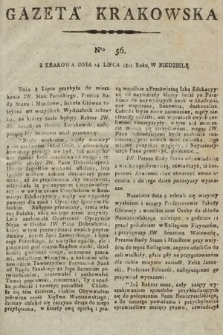 Gazeta Krakowska. 1811, nr 56