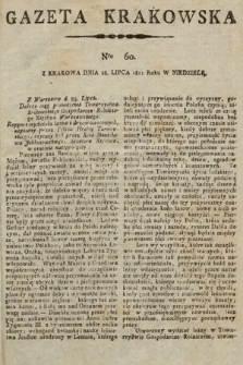 Gazeta Krakowska. 1811, nr 60