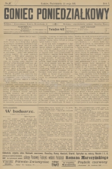 Goniec Poniedziałkowy. R.1, 1911, nr 6