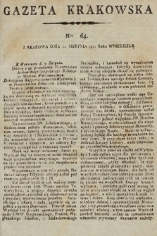 Gazeta Krakowska. 1811, nr 64