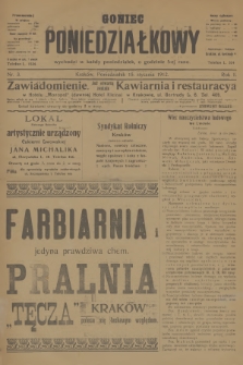 Goniec Poniedziałkowy. R.2, 1912, nr 3