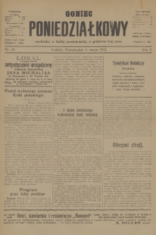 Goniec Poniedziałkowy. R.2, 1912, nr 10