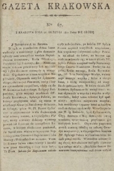 Gazeta Krakowska. 1811, nr 67