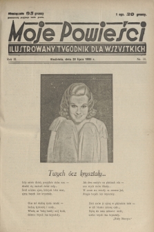 Moje Powieści : ilustrowany tygodnik dla wszystkich. R.3, 1935, nr 30