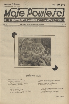 Moje Powieści : ilustrowany tygodnik dla wszystkich. R.3, 1935, nr 41