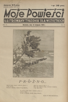Moje Powieści : ilustrowany tygodnik dla wszystkich. R.3, 1935, nr 45