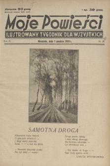 Moje Powieści : ilustrowany tygodnik dla wszystkich. R.3, 1935, nr 48