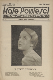 Moje Powieści : ilustrowany tygodnik dla wszystkich. R.4, 1936, nr 3