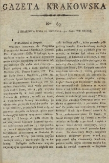 Gazeta Krakowska. 1811, nr 69