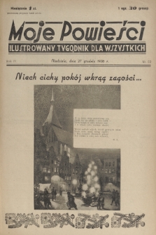 Moje Powieści : ilustrowany tygodnik dla wszystkich. R.4, 1936, nr 52