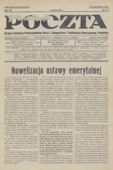 Poczta : organ Związku Pracowników Poczt, Telegrafów i Telefonów Rzeczyposp. Polskiej. R.14, 1932, nr 4-5