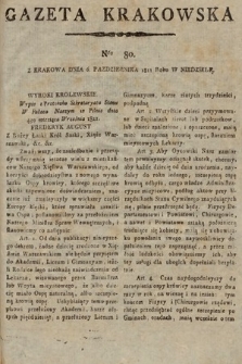 Gazeta Krakowska. 1811, nr 80
