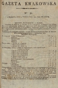 Gazeta Krakowska. 1811, nr 81