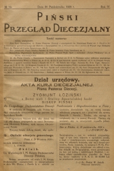 Piński Przegląd Diecezjalny. R.4, 1928, no 12