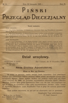 Piński Przegląd Diecezjalny. R.4, 1928, no 15