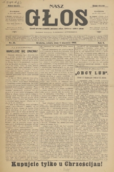 Nasz Głos : dziennik narodowo-antysemicki, poświęcony polityce, literaturze i sztukom pięknym. R.2, 1902, nr 91 - wydanie wieczorne